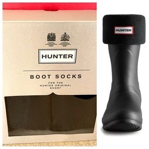 NWT Hunter Original Short Boot Fleece Socks